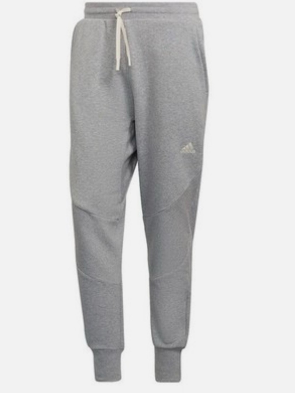 NWT adidas Light Gray Athletic Jogger Pant size MT HB6585